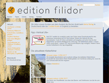 Tablet Screenshot of filidor.ch